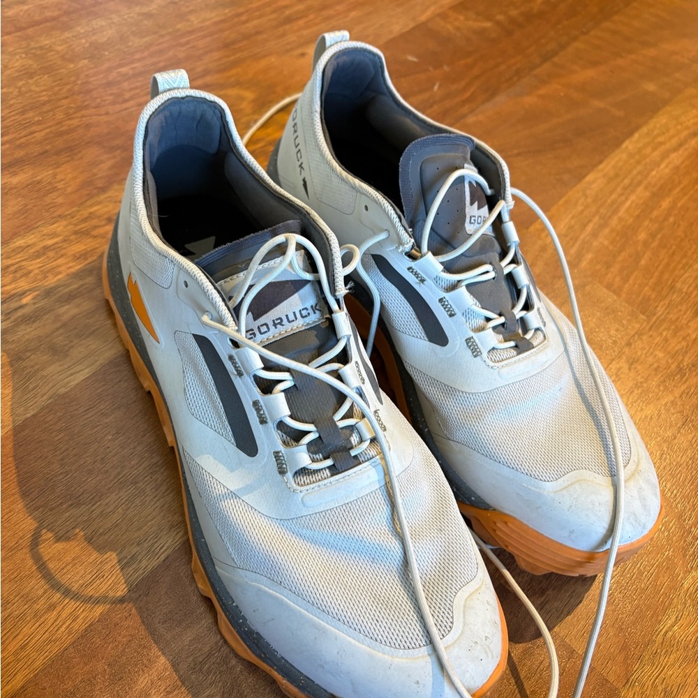 GORUCK Men's Athletic Shoes in Gray and Orange